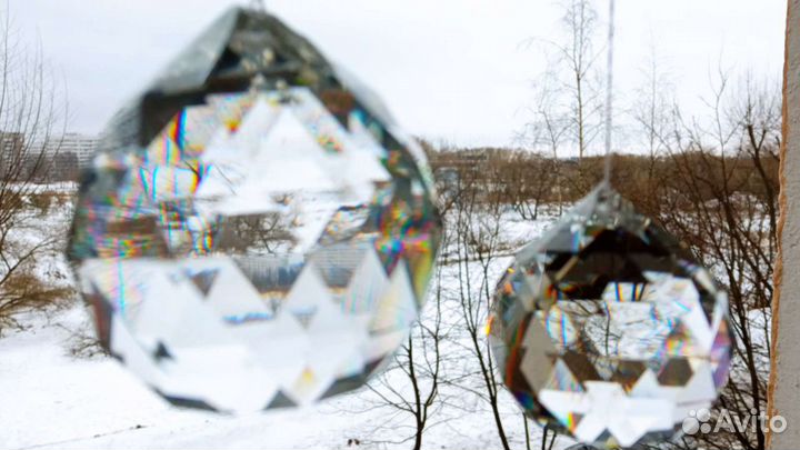 Хрустальный шар подвеска для люстры