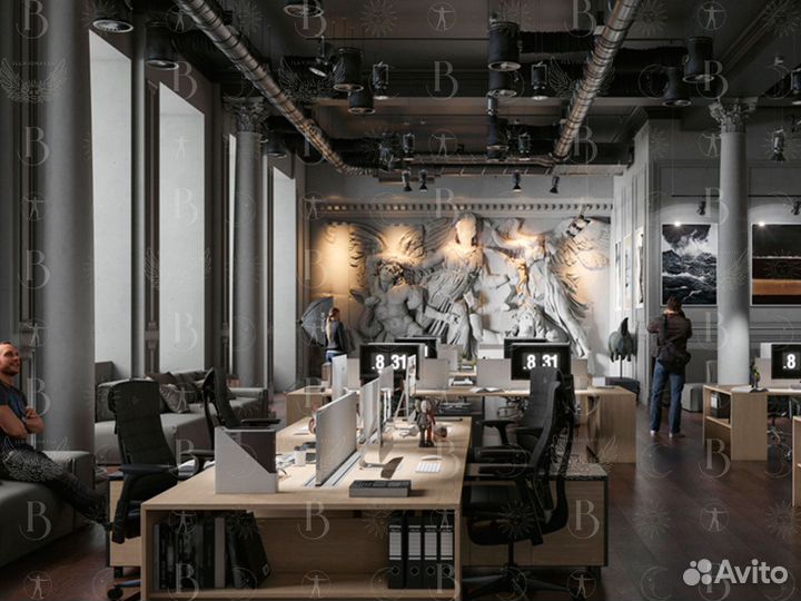 Барельеф Пергамский 4/2м