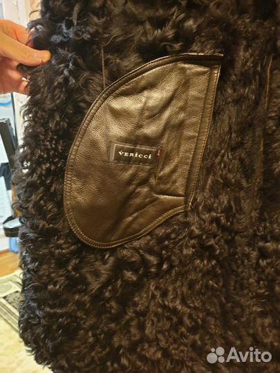 Дубленка натуральная vericci р.44