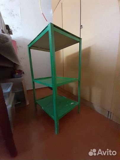 Этажерка металл(сварка)прочная вместительная полка