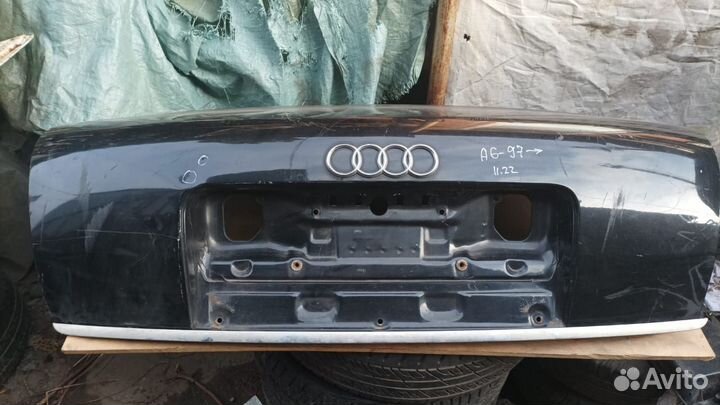 Ауди а6 с 97г крышка багажника б/у