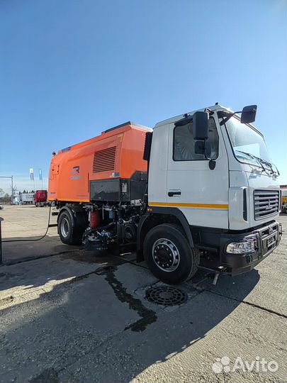 Дорожный пылесос ceksan 8 на шасси маз 5340