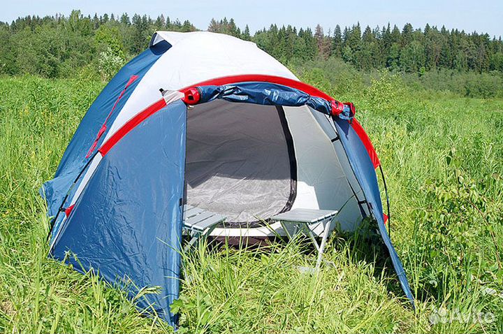 Палатка Canadian Camper karibu 2, цвет royal