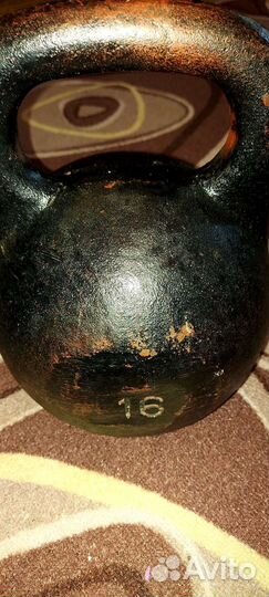 Гиря чугунная 16 кг