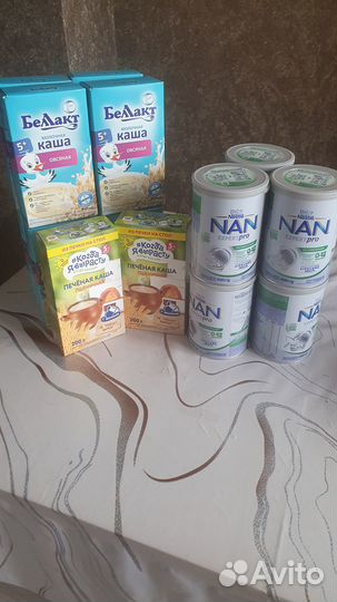 Детские каши молочные
