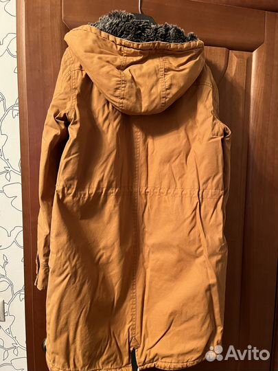 Куртка утеплённая удлинённая