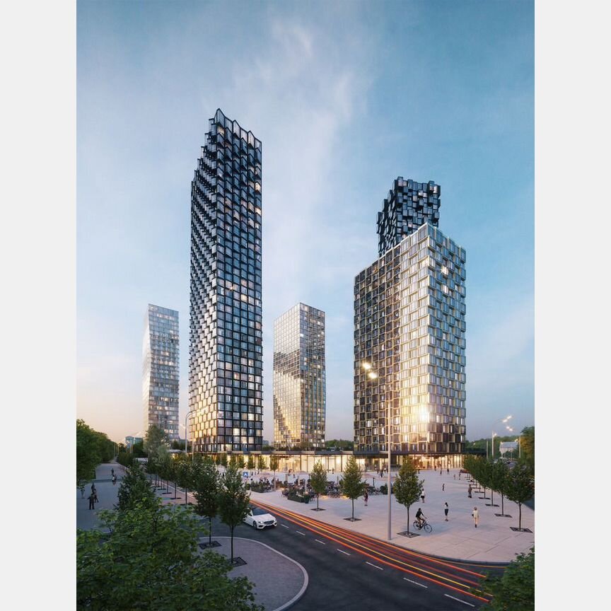 4-к. квартира, 185,9 м², 19/24 эт.