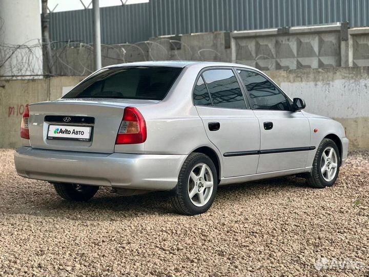 Hyundai Accent 1.5 МТ, 2001, 239 000 км