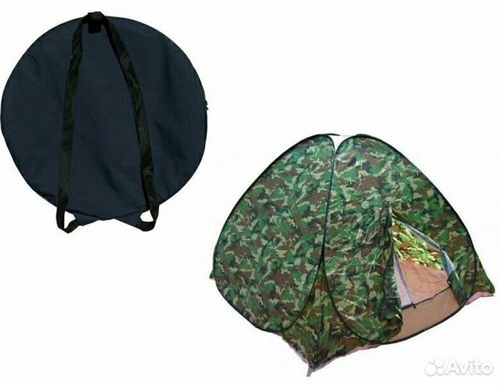 Палатка быстро сборная круговая 3 местная