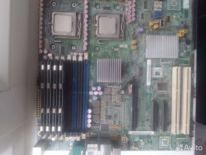 Материнская плата server s5000 xvn board