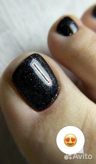 Педикюр с покрытием