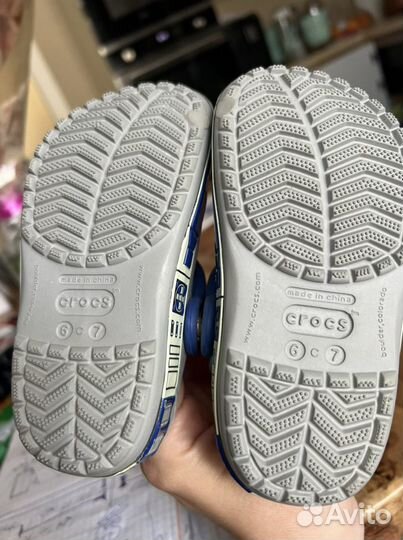 Сабо crocs C6,7; сандалии Crocs c9,j1 для мальчика