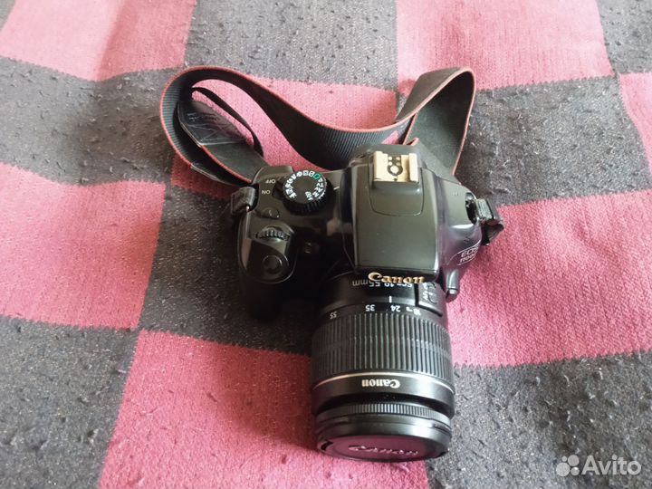 Зеркальный фотоаппарат canon 1100d + kit 18-55