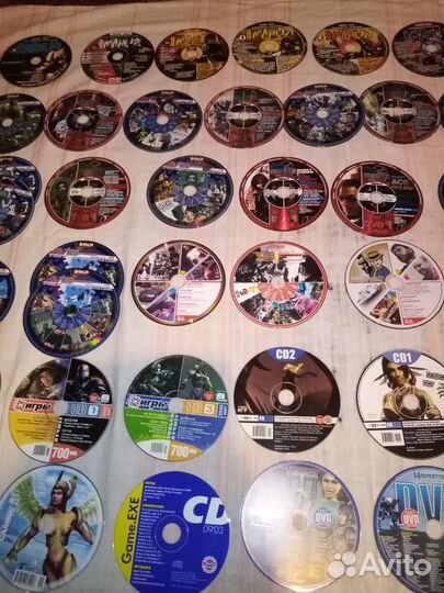 CD DVD диски Игромания,Страна Игр и тд