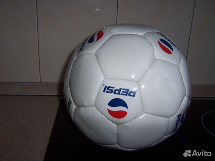 Мяч футбольный кожаный