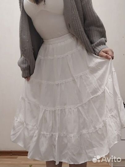 Юбка длинная