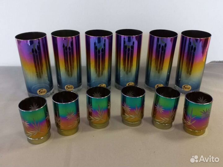 Набор стаканов стопок Винтаж Цена за все