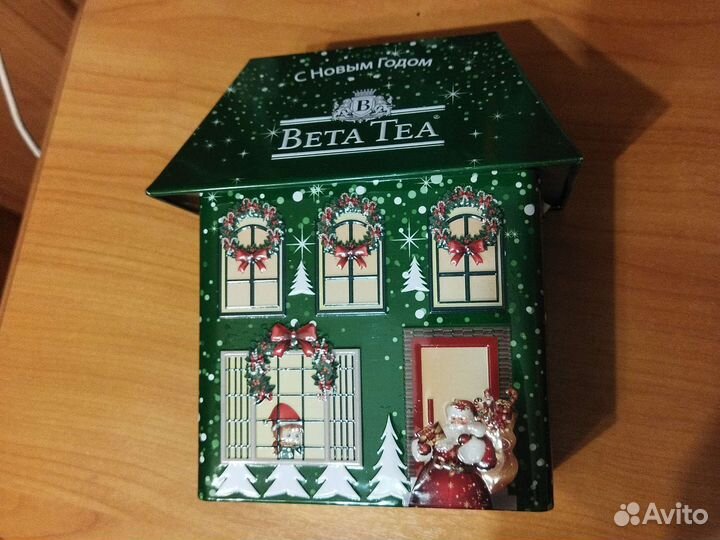 Чай в подарочной банке