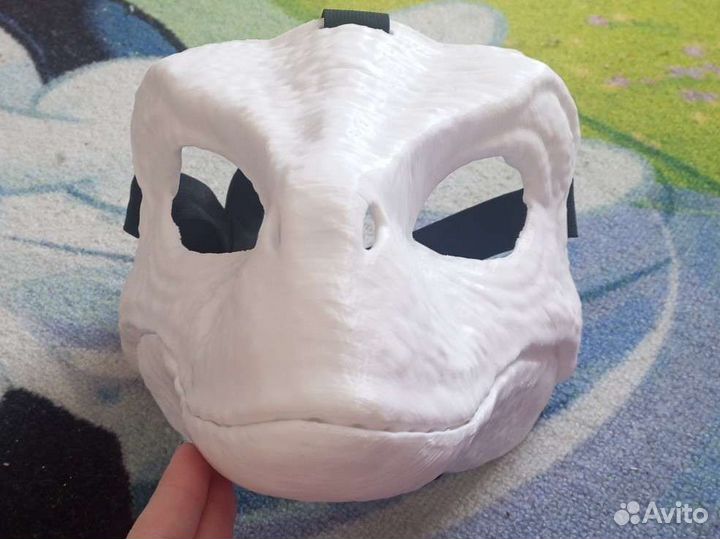 Маска раптора белая, отдаю только в Сургуте