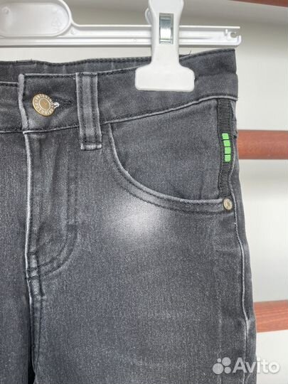 Джинсы узкие для девочки