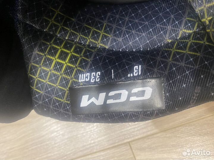 Хоккейные краги CCM tacks xf pro SR 13