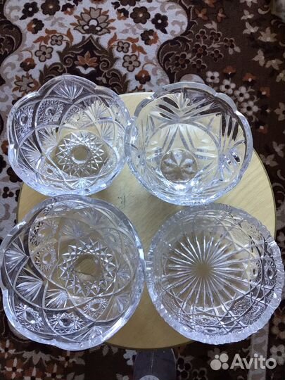 Салатники хрустальные СССР
