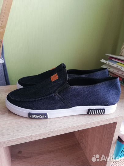 Кеды слипоны мужские