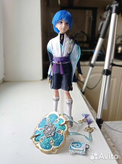 Кукла ооак Monster high Genshin Impact Кадзуха