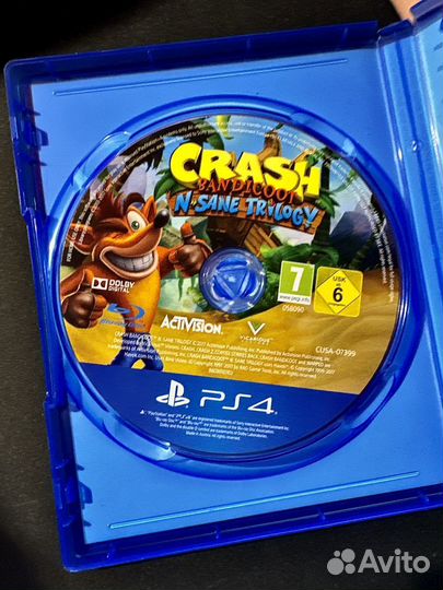 Crash Bandicoot N Sane Trilogy ps4