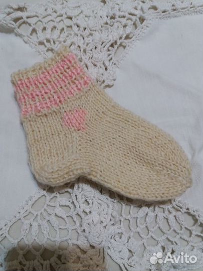 Носки вязаные детские