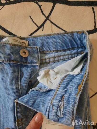 Джинсы zara 92-110
