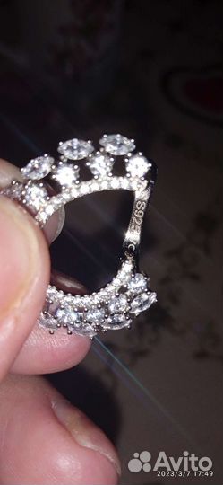 Серебряные серьги