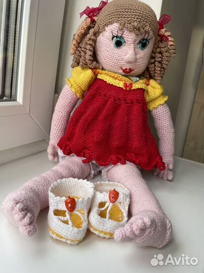 Кукла вязаная крючком