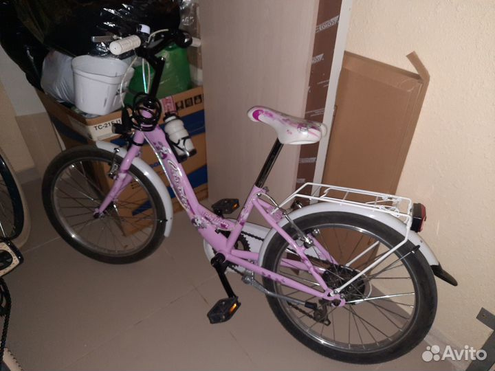 Классный велосипед для девочки