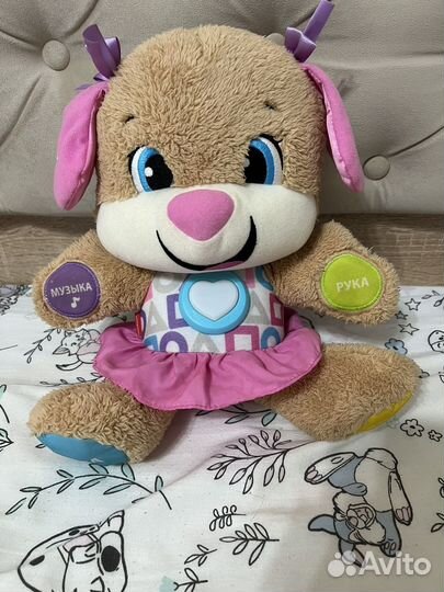 Игрушка интерактивная собачка Fisher Prais