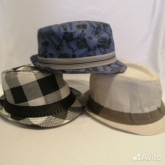 Шляпы мужские 3 шт