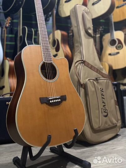 Crafter DE-7/NC электроакустическая гитара (Новая)