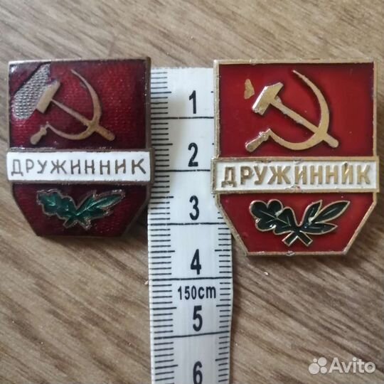 Значок дружинник