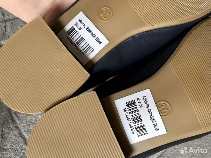 Школьные туфли 30