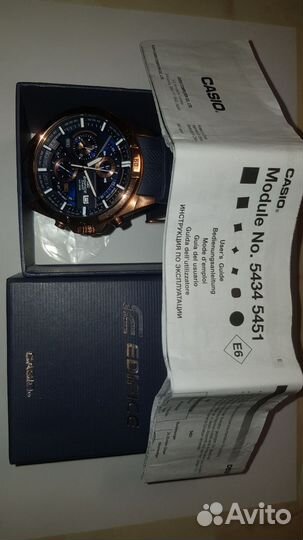 Часы Casio Edifice 5451, EFR-556P