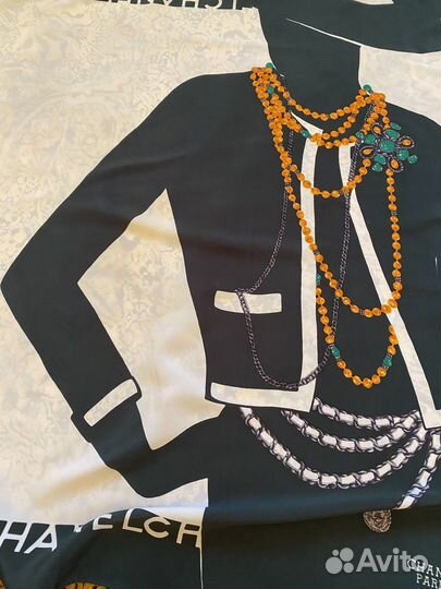 Винтаж платок Chanel оригинал