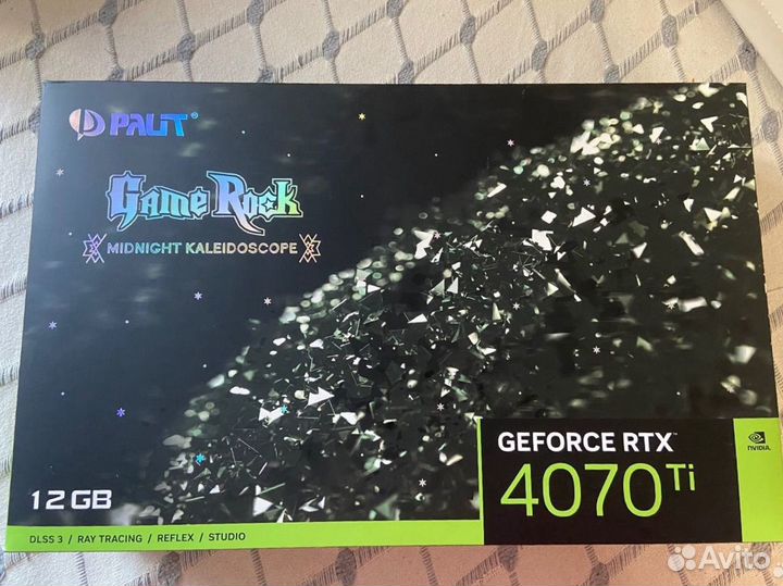RTX 4070 TI Game Rock OC Новая