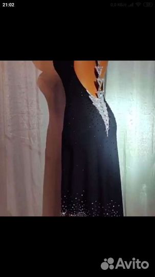 Платье для спортивных бальных танцев