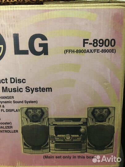 Музыкальный центр LG