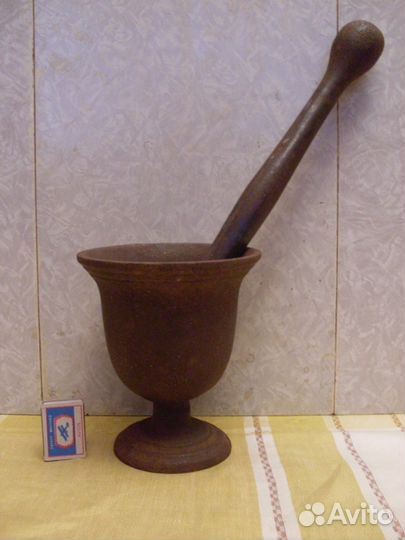 Ступа с пестиком старинные возраст более 100 лет