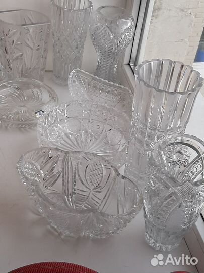 Коллекция Хрустальная посуда СССР И богемия