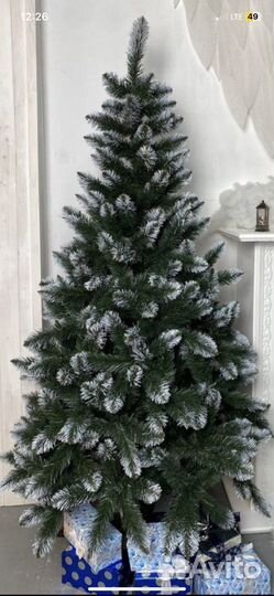 Елка искусственная 210 см бу