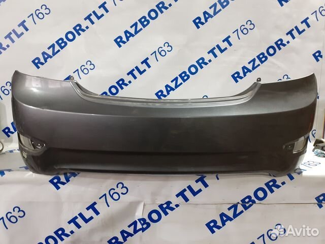 Бампер задний hyundai solaris 1 1.6 мт седан