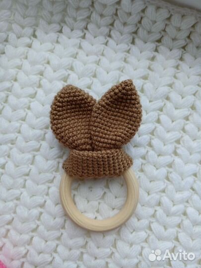 Погремушки ушки, грызунок