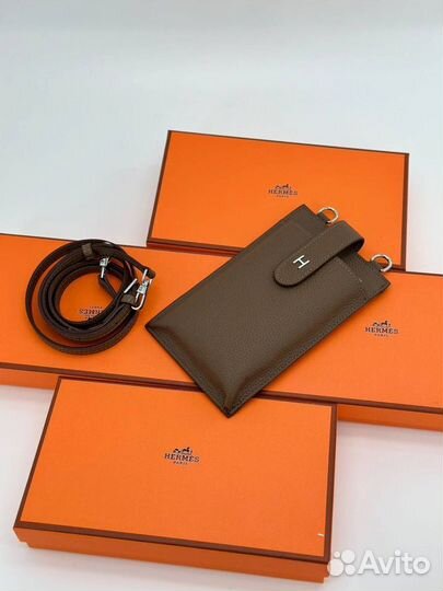 Сумка женская для мобильного телефона Hermes